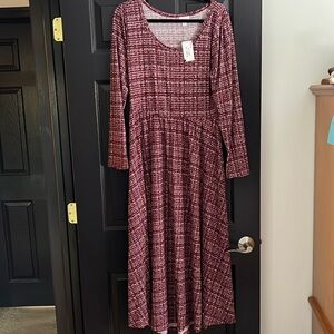 Lularoe Ryane Dress - Medium